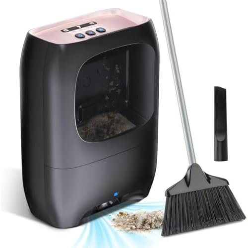 Pro Touchless Vacuum Recogedor Automático, Aspiradora Eléctrica 7L, Aspiradora Con Recipiente Bote De Basura, Sin Bolsa, 1500 Vatios Incluye Boquilla Para Barrer Salón Pelo De Mascotas Comida