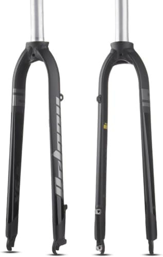 HSIRYAOHD MTB DH FedergabelMountain Bike Forcelle rigide 29 Forcella Freno A Disco Forcella Freno In Lega di Alluminio Forcella Anteriore Della Bicicletta 1-1/8 Tubo Dritto Threadless Ultralight QR