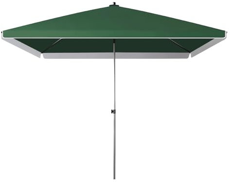 WBQYIPD Ombrellone quadrato da giardino, ombrellone pieghevole da esterno, protezione solare, riparo dal sole for spiaggia e giardino(180x220cm/5.9x7.2ft)