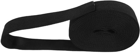 Kisangel Nylon Chain Lock Protective Sleeve Cover 30mm Wide 5m Length Wear-Resistant Cable Sleeve Cord Protector for Bike Lock and Wire Harness Protection