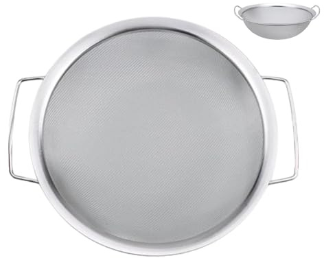 Fine Mesh Sifter Stainless Steel 60 Mesh Handle, Filter