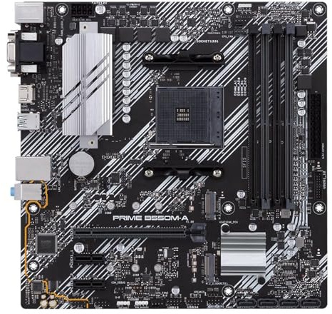 motherboard Fit For ASUS PRIME B550M-A Motherboard AMD B550 AM4 DDR4 128GB M.2 SSD Micro ATX Support Ryzen 5 5600 7 4700 570