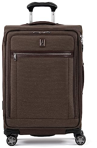 Travelpro Luggage Platinum Elite 25 Expandable Spinner Suitcase w/Suiter, Rich Espresso
