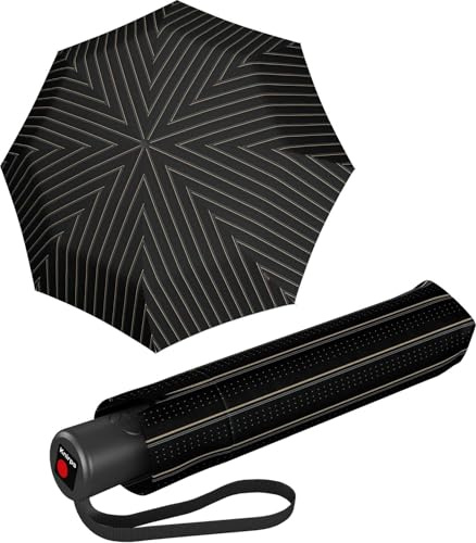 Knirps Taschenschirm A.200 Medium Duomatic – Kompakt und sturmfest – Windkanal getestet – 2Move - black
