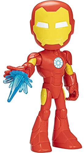 Spidey Figurine Iron Man 22 cm, Jouet pour enfants, des 3 ans, Hasbro Marvel Spidey et Ses Amis Extraordinaires