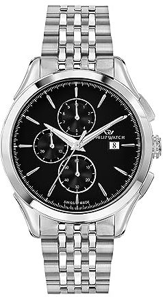 Philip Watch Roma Orologio Uomo, Cronografo, Analogico - R8273217001