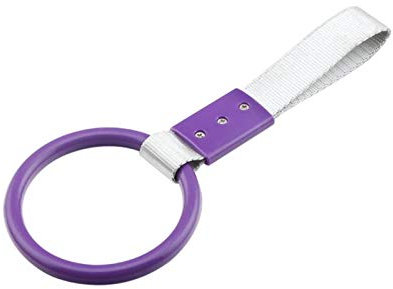 Abschlepphakenschraube Stil Tow Strap Universal Racing Auto Tow Strap Tow Seile Haken Zug Bus Griff Handgurt Drift Charm Strap Drift Auto (Color : Ring c)