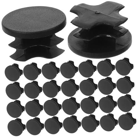 ROMISBABA 100pcs Outdoor Chair Leg Floor Protectors Plastic Caps for Hole Plug Wall Hole Cover Modern Design
