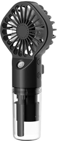 Ventilateur de pulvérisation d'eau | Ventilateur de pulvérisation d'eau rechargeable USB | Ventilateur portable avec longue durée de vie de la batterie pour les voyages intérieurs et extérieurs