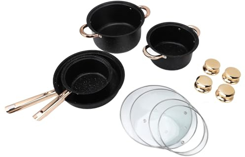 Olla de cerámica, cacerolas pequeñas cobre, juego utensilios cocina acero inoxidable, las mejores ollas antiadherentes for cocinar, sartenes y tapas vidrio for