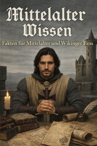 Mittelalter Wissen - Fakten für Mittelalter und Wikinger Fans: Mittelalter Buch für Erwachsene: Geschichte, Alltag, Ritter, Regeln und unnützes Wissen ... – Geschenkidee für Männer - Arthur Edition