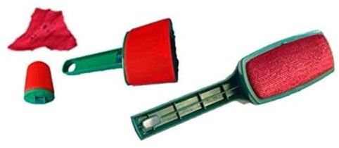 Fusselbürste, beidseitig + Pulloverbürste von Conny Clever® + Fusselbürste Flusenbürste Flusenentferner Kleiderbürste für Kleidung