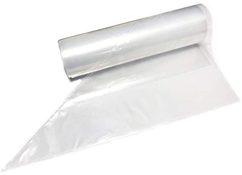 Heat Resistant Disposable Piping Bags 18 Inch Extra Thick (Roll of 80 Bags)