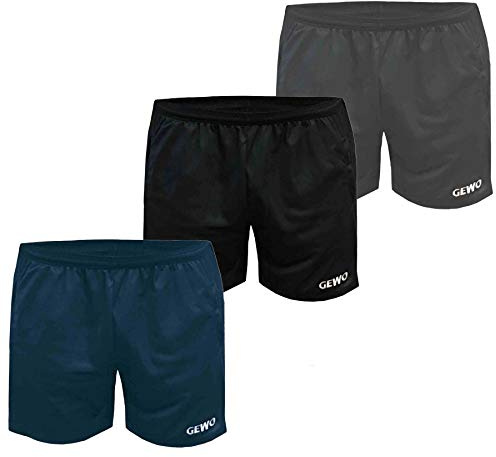 GEWO Shorts Lagon, Schwarz, M, Herren, Micro Mesh, Elastischer Bund mit Kordelzug