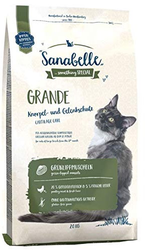 Sanabelle Grande Balanced, komplettes und glutenfreies Trockenfutter für große Rassen, 2 x 10 kg