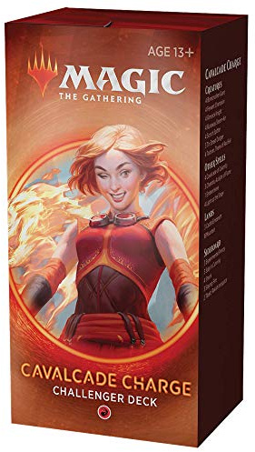 Magic: The Gathering Deck Baraja Challenger 2020, Color Carga de caballería (Wizards of The Coast C78720000)
