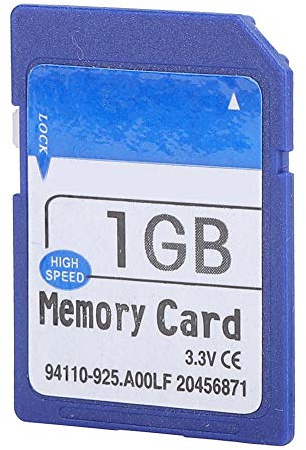 Nunafey Carte mémoire, Carte SD, Carte mémoire Haute Vitesse à Stockage Rapide, MP3, Compatible MP4 SLR(1g)