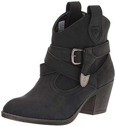 Rocket Dog Femme Satirele-001 Botte de Western, Noir, 37 EU