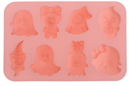 HEMOTON 1pezzi Stampo Silicone Ghost Per Torte Stampo Per Dolci Tema Halloween Facile Da Pulire e Riutilizzabile Per Festività e Feste Famiglia