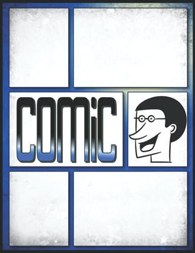 Comic Zeichnen Lernen Für Kinder: Ein kreatives leeres Anime-Skizzenbuch zum Zeichnen | 100 Layouts mit Sprechblasen und Speedline-Effekten