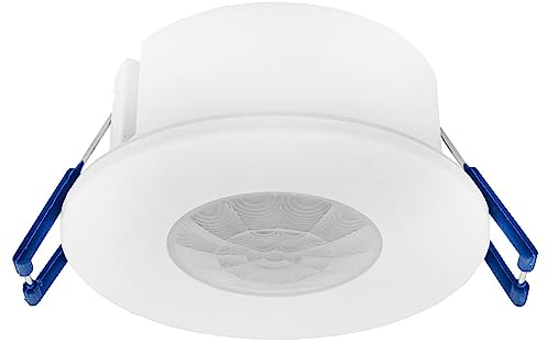 Ledvion - Motion Detector White, Built-in detector Whitetwilight sWhitech, Ceiling mounting, IP65, Light control 360°, Working range 8m, Built-in light sensor
