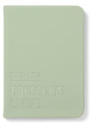Letts Conscious A6 Schülerkalender 2023/2024 Wochenansicht, Salbei