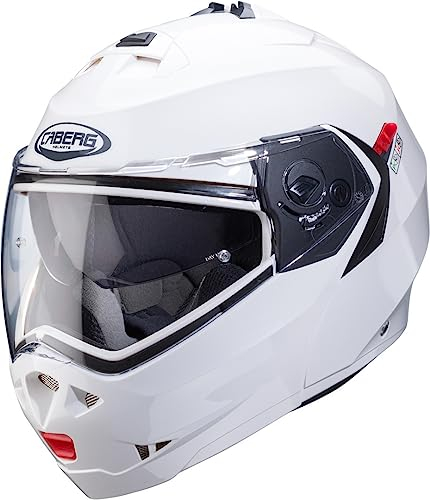 CABERG Helmet Duke X White Metal XL