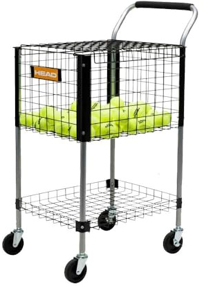 HEAD Trainerbedarf Ballwagen Tennis Ballwagen Schwarz