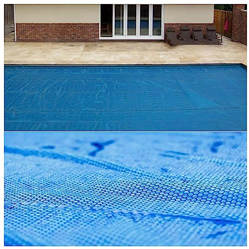 GONCBKVN Rectangle Heat Insulation Film for Above Ground Pools, Solar Pool Cover, Hot Tubs Cover Thermal Floating Spa Blanket (Size : 1.5m x 3m/5ftx10ft)