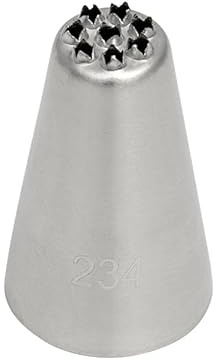 BrandNewCake® Spritztülle Multi #234 (Gras/Spaghetti) - Edelstahl Spritztülle - Dekorationswerkzeug für Kuchen - Tortendekoration - Backzubehör