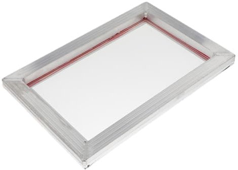 Perfeclan Aluminium-Siebdruckrahmen, multifunktional, 120T, für den Siebdruck zu Hause oder im Kleinbetrieb, 20 cm X 25 cm X 1.8