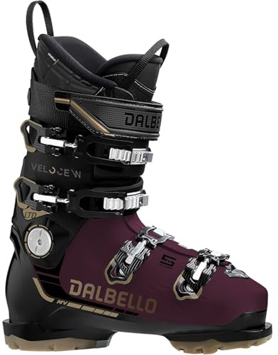 Dalbello Veloce Ltd W Gw Black Berry Skischuhe für Damen – Größe 24,5 – Schwarz