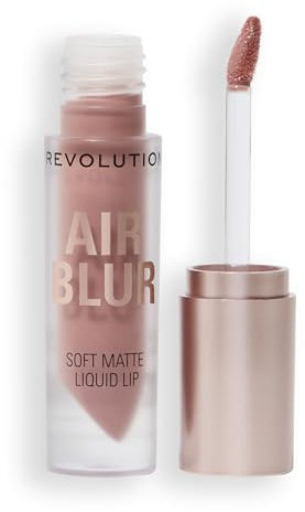 Revolution, Air Blur Matte Liquid Lipstick, Long-Lasting Lip Colour, Face Makeup, Vegan & Cruelty-Free, Chauffeur Nude, 3.5ml