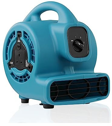 DIGNIFE Soffiatore Radiale, Grande potente potente essiccatore for motori d'aria, ventilatore da pavimento for moquette, ventilatore industriale for supermercati for hotel all'aperto(P-230AT)