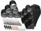 Set di 6 bigodini con clip in metallo per capelli lunghi e corti, per salone di parrucchiere ed eventi formali per acconciature rapide