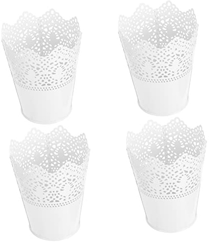 SOIMISS 4pcs Quality Material Makeup Case Organiser Dustproof Storage Bucket for Cosmetics