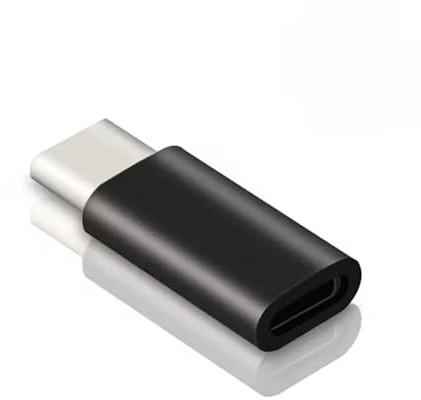 Genérico Adaptador de Carga USB-C Macho a Lightning Hembra para iPhone y iPad, Sincronización de Datos, 3 Unidades