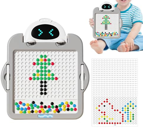 Magnetische Zeichentafel | Magnetische Malschule mit Stift | Zeichentafel | für Kleinkind Mädchen Geburtstag Weihnachten Neujahr Vorschule Kindergarten