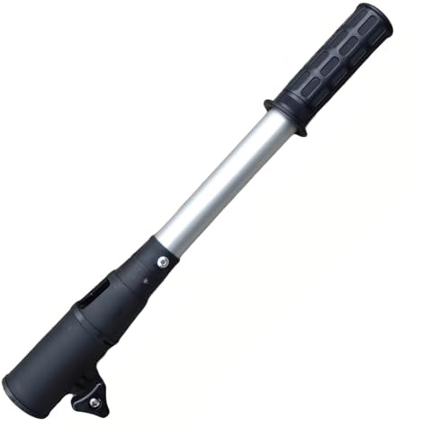 Syutokul Tiller Handle Extension for Outboard, Aluminum Trolling Motor Extension Handle with Rubber Grip, Fits 3.5-4.5cm Handles, Black