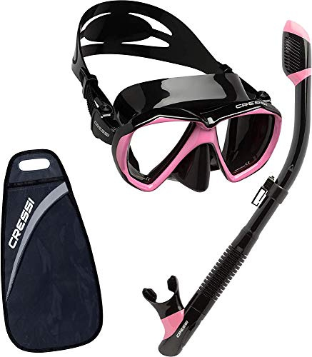 Cressi Set Ranger & TAO Dry Black/PINK