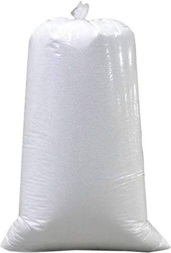 White Beans Refill Booster Filling Top Up Polystyrene Bean Bag Beads Balls (3 Cubic Feet)
