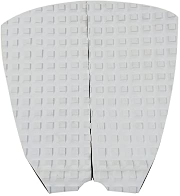 Z-LIANG 3-teiliges Eva-Deck-Pad-Surfbrett Traktionspad Skimboard-Schwanz-Pad für Longboard, Kurzbrett, Fischbrett (Color : White)