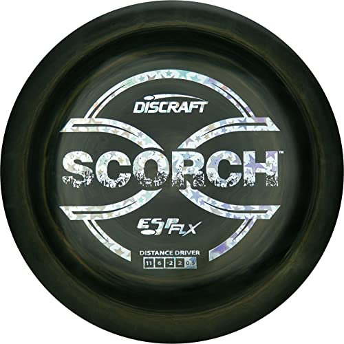 Discraft Discraft's ESP FLX Scorch 173-174 Gram Distance Driver Golf Disc, Farben können variieren