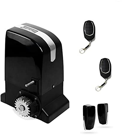 Kit motor puerta corredera Slide 800 Kg, para automatizar puertas y cancelas correderas de uso residencial. Motor eléctrico portón corredizo.