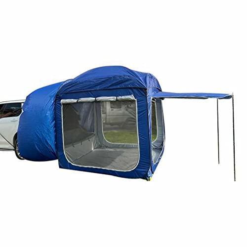 SUV Tent Car Awning Rainproof Camping Outdoor Shade Shelter for Car, Truck, or SUV - Easy Setup, Lightweight, and Durable