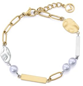 Viceroy | Pulsera Mujer Perla Bañado en Dorado | 75372P01019