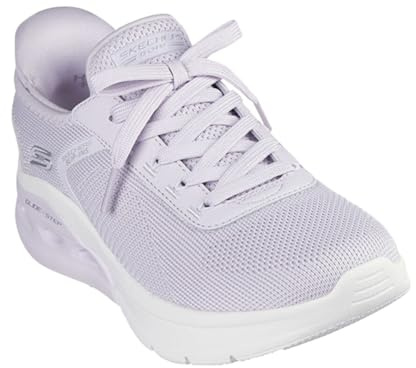 Skechers Bobs Arc Waves 2.0 Runners Womens Lilac Engind K 5.5 UK