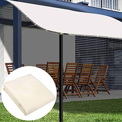 Baldacchino di ricambio impermeabile 300D per padiglione da giardino da 3 x 3 m, copertura per gazebo da esterno, tessuto parasole, tetto della tenda resistente, tenda da giardino patio, protezione UV