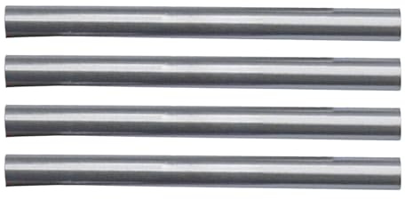 Lot de 4 tubes de tente en alliage d'aluminium pour réparation d'urgence, tube à manchon fendu, accessoires de camping