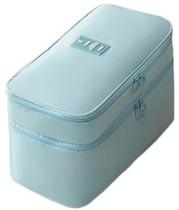 Bolsa de organizador de ropa interior de viaje: caja de almacenamiento de lencería portátil para sujetadores, bragas, calcetines | Cubo de embalaje de viajes multifuncional | Bolsa de cosmética fácilm